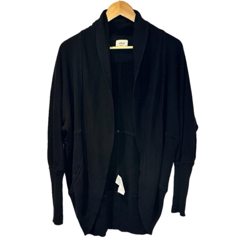 Wilfred black Open-Front CardiganNWOT